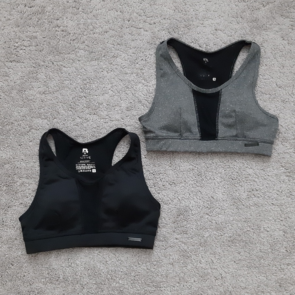 Bench Body Active Sports Bra (Grey and Black)